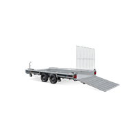 Machine trailer 3,50m x 1,60m